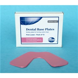 Ainsworth Base Plate - 1.4mm Thickness - Pink - Lower, 12-Pack
