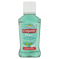 Colgate Plax - Antibacterial Fluoride Mouthwash - Alcohol Free - Freshmint - 60ml, 12-Pack