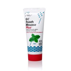 GC TOOTH MOUSSE PLUS - Mint - 40g Tube, 1-Pack