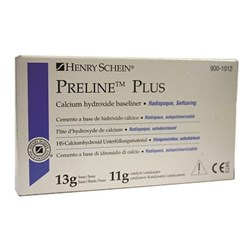 Henry Schein PRELINE PLUS - Calcium Hydroxide Paste - 13g Base and 11g Catalyst