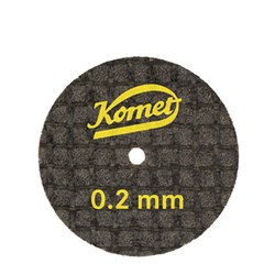 Komet Separating Disc - 0.2x22mm - Fibre Reinforced - Ultra Thin, 10-Pack