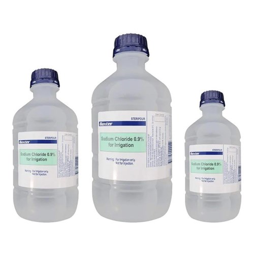 RG-MS1330 - Saline 0.9% IV Fluid 50ml Single Bottle Sodium Chloride