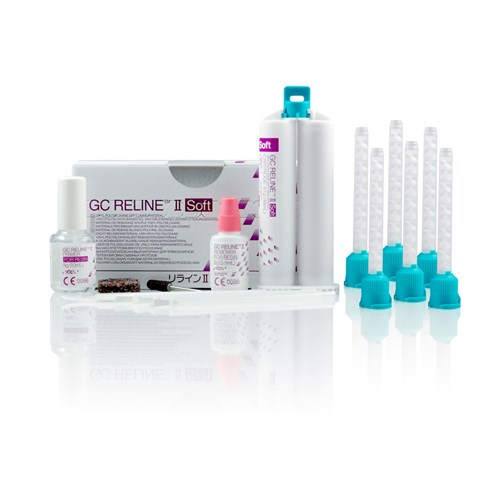 GC RELINE II Soft - Silicone-Based Relining Material - Intro Kit