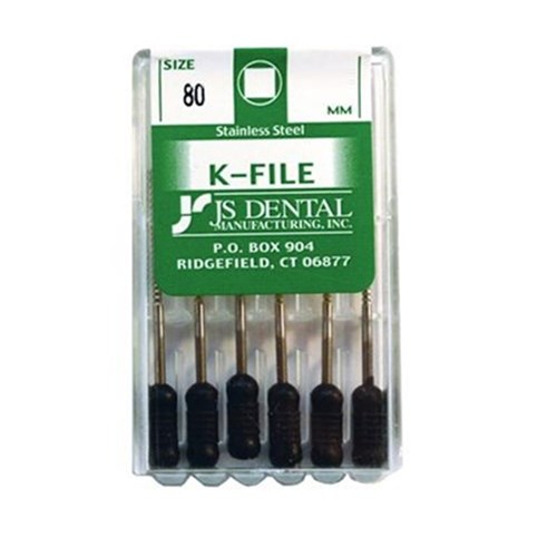 K File 21mm Size 80 Pack of 6