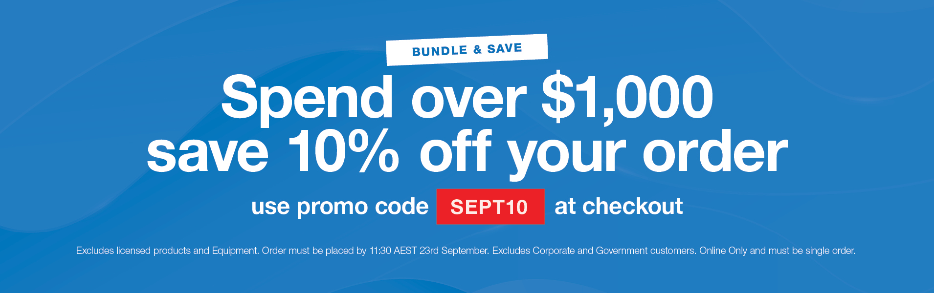 Bundle & Save OT Offer - To 23rd SEPT