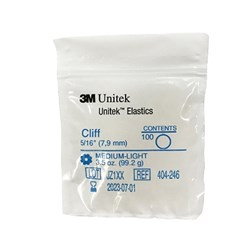 Latex Elastics 3M/Pk Med-Light 3 1/2 Oz 5/16" Cliff