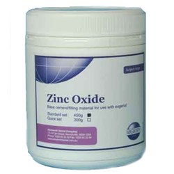 Zinc Oxide Powder BP 454g Bottle Zinc Phosphate Cement