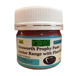 Ainsworth Junior Prophylaxis Paste - Spearmint Flavour Fluoride, 200g Jar