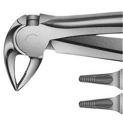 Aesculap Forceps #33A - Lower Roots with Narrow Beaks - DH732R