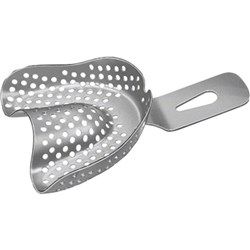 Stainless Steel Impression Tray Regular Upp 66x52mm Size