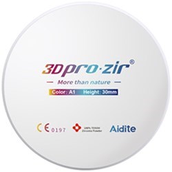 Aidite 3D Pro Zirconia 98x25mm OM3
