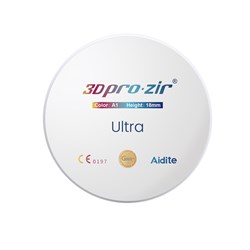 Aidite 3D Pro ULTRA Zirconia Disc 98 x 25mm B2