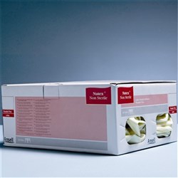 Gloves NUTEX Latex Non Sterile Size 7 Powder Free 50 Pairs
