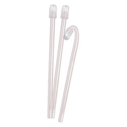 SALIVA EJECTOR Total Comfort Clear w Clear Tip 155mmx1000