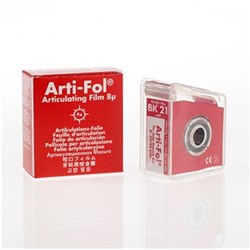 ARTI FOL BK21 Red 1 sided 22mm x 20m 8u with dispenser