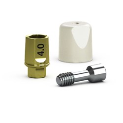 Single-stage 3.5mm SIMPLE SOLUTIONS Abutment Pack 4.0mm