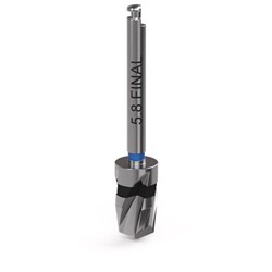 Tapered Short Drill Dense Bone 5.4 mm