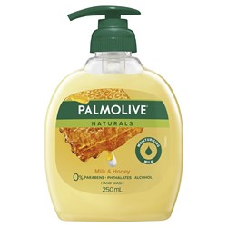 Palmolive Milk and Honey Hand Wash 250ml Pump- Pk 6