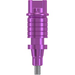 Insertion post screw mounted D 3.3 mm titanium alloy