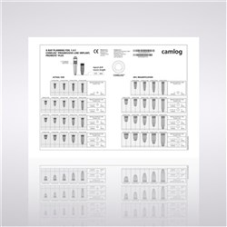 X-Ray planning foil CNLG PROG mplants 40 magnification