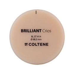 Coltene BRILLIANT Crios Disc - Bleach - Super Translucent - Size H14 - 14 x 98.5mm