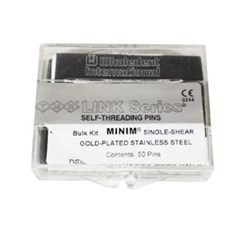 TMS Link Minim Single Shear Pin Diam .525mm Silver Pk 50