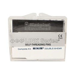 TMS Link Minim Double Shear Pin Diam .525mm Silver Pk 50