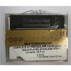 TMS Link Regular Double Shear Pin Diam .675mm Gold Pk of 20