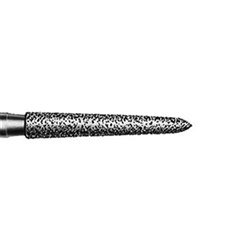 Komet Diamond Bur - 6879K-018 - Torpedo - Coarse - High Speed, Friction Grip (FG), 5-Pack