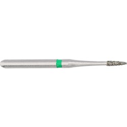 Komet Diamond Bur - 6889-009 - Needle - Coarse - High Speed, Friction Grip (FG), 5-Pack