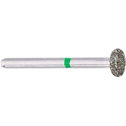 Komet Diamond Bur - 6909-040 - Round Edge Wheel - Coarse - High Speed, Friction Grip (FG), 5-Pack