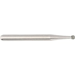 Komet Diamond Bur - 801-010 - Round - High Speed, Friction Grip (FG), 5-Pack