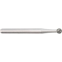 Komet Diamond Bur - 801-016 - Round - High Speed, Friction Grip (FG), 5-Pack