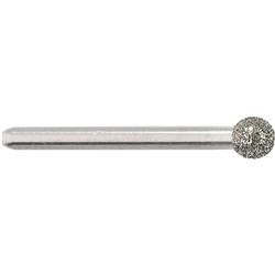 Komet Diamond Bur - 801-029 - Round - High Speed, Friction Grip (FG), 5-Pack