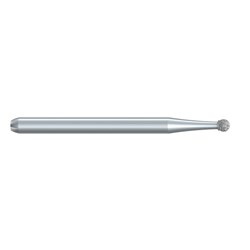 Komet Diamond Bur - 801-012 - Round - High Speed, Friction Grip Long (FGL), 5-Pack