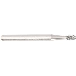 Komet Diamond Bur - 802-012 - Round Coated Neck - High Speed, Friction Grip (FG), 5-Pack