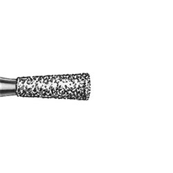 Komet Diamond Bur - 807-016 - Long Inverted Cone - High Speed, Friction Grip (FG), 5-Pack
