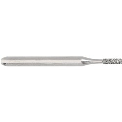 Komet Diamond Bur - 835-009 - Short Cylinder - High Speed, Friction Grip (FG), 5-Pack