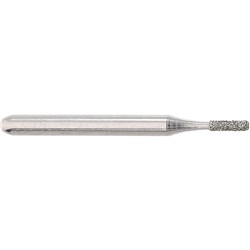 Komet Diamond Bur - 835KR-008 - Short Cylinder Edge Round - High Speed, Friction Grip (FG), 5-Pack