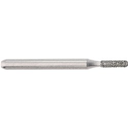 Komet Diamond Bur - 835KR-010 - Short Cylinder Edge Round - High Speed, Friction Grip (FG), 5-Pack