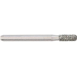 Komet Diamond Bur - 835KR-016 - Short Cylinder Edge Round - High Speed, Friction Grip (FG), 5-Pack