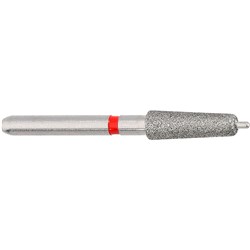 Komet Diamond Bur - 8372P-023 - Tapered Chamfer with Guide Pin - High Speed, Friction Grip (FG), 5-Pack