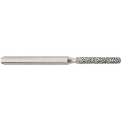 Komet Diamond Bur - 837KR-012 - Cylinder Parallel Shoulder - High Speed, Friction Grip (FG), 5-Pack