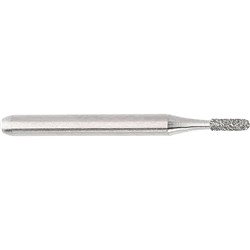 Komet Diamond Bur - 838-009 - Short Cylinder Round - High Speed, Friction Grip (FG), 5-Pack