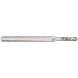 Komet Diamond Bur - 849-012 - Short Round End Taper - High Speed, Friction Grip (FG), 5-Pack