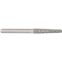 Komet Diamond Bur - 850-018 - Long Round End Taper - High Speed, Friction Grip (FG), 5-Pack
