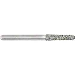 Komet Diamond Bur - 856-018 - Round Tapered Chamfer - High Speed, Friction Grip (FG), 5-Pack