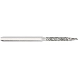 Komet Diamond Bur - 863-012 - Long Flame - High Speed, Friction Grip (FG), 5-Pack