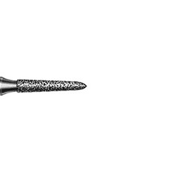 Komet Diamond Bur - 877K-012 - Torpedo - High Speed, Friction Grip (FG), 1-Pack