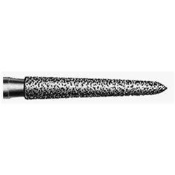 Komet Diamond Bur - 879K-014 - Torpedo - High Speed, Friction Grip (FG), 5-Pack